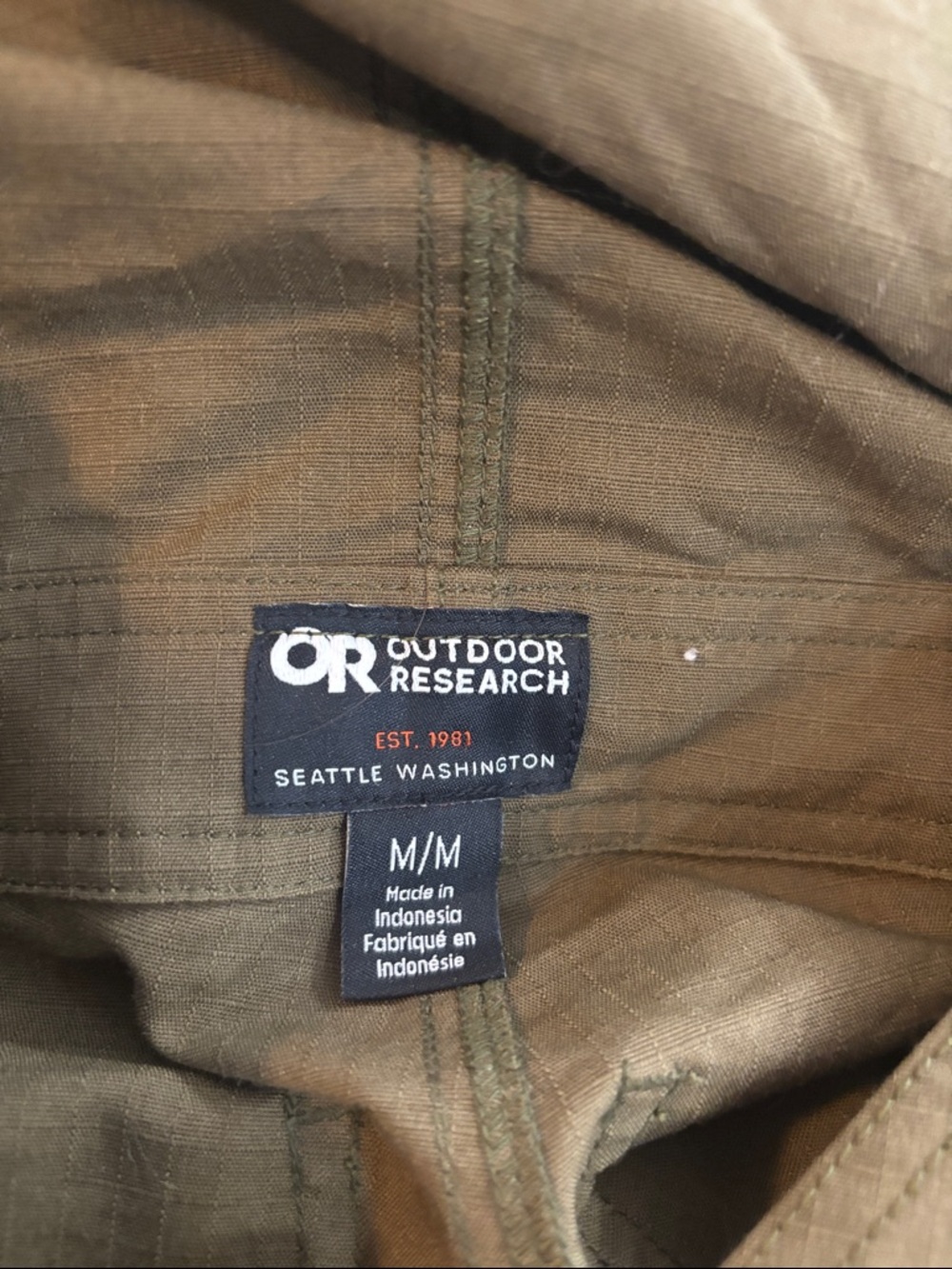 Outdoor Research NWOT Chehalis Overalls in Army Olive Green Size Medium - Picture 3 of 11